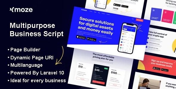 Xmoze v1.0.0 Multipurpose Business Script