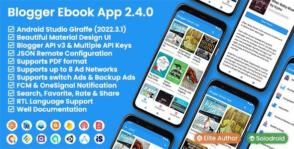 Blogger Ebook App v2.4.0 – Blogger API v3
