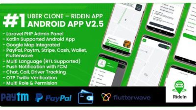 RideIn Taxi App源码下载