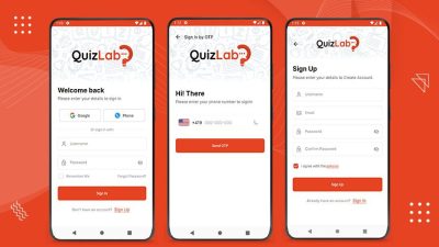 QuizLab v1.0 Complete Quiz Solution with Flutter App and Admin Panel