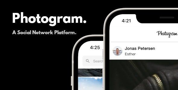 Photogram (v2.0) A simple, fun & creative photo sharing social network
