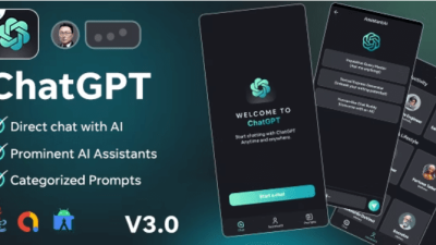 AssistantAi v3.0 – ChatGPT App – Android Java App + AdMob Ads