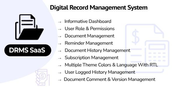 DRMS SaaS v.1.4 Digital Record Management System