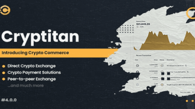 Cryptitan (v5.1.1) Crypto Multi-featured Exchange with ERC20 & BEP20 Crypto Support – Giftcard Marketplace