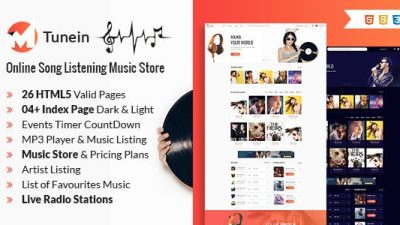 Tunein模板下载