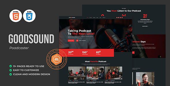Goodsound模板下载