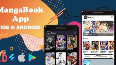 MangaBook v1.6.0 Flutter Manga App with Admin Panel