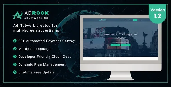 AdsRock v1.3 Ads Network & Digital Marketing Platform [Activated]