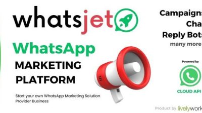 WhatsJet SaaS v1.1.1 A WhatsApp Marketing Platform with Bulk Sending, Campaigns & Chat Bots