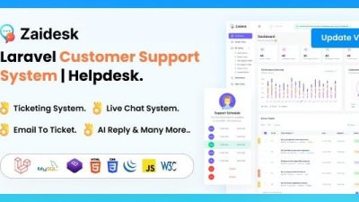 Deskzai (v2.4) Customer Support System | Helpdesk | Support Ticket [Zaidesk]