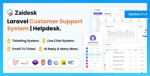 Deskzai (v2.4) Customer Support System | Helpdesk | Support Ticket [Zaidesk]