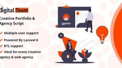 DigitalTeam v2.0.0 Creative Portfolio & Agency Script