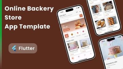FDBackery v1.0 Online Backery Store App Template in Flutter