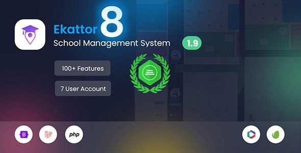 Fixed* Ekattor 8 School Management System (SAAS) v1.10 [Activated]