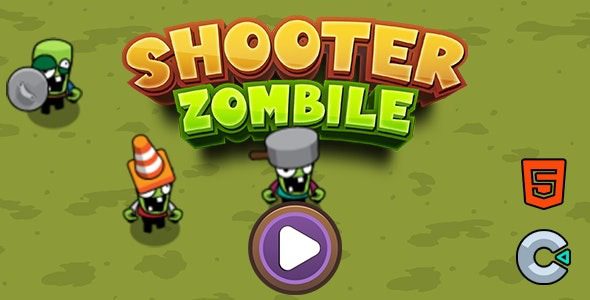 Shooter Zombile v1.0 Html5 (Construct3)