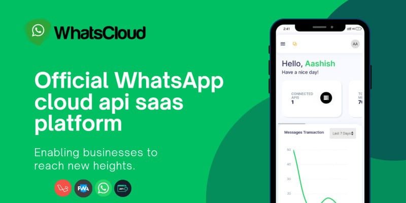 WhatsCloud (v6.8) Seamless Cloud API Integration SAAS