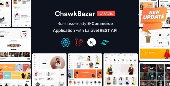 ChawkBazar Laravel v6.4.0 React, Next, REST API Ecommerce With Multivendor