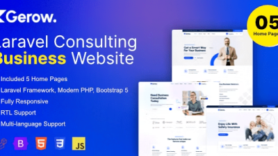Fixed* Gerow (v1.4.4) Business Consulting Laravel Script