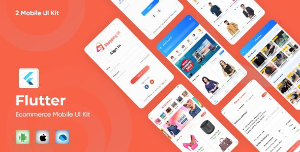 E-Commerce UI Template in Flutter源码下载