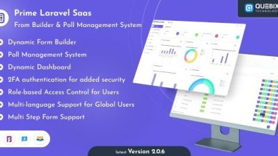 Prime Laravel (v3.0.4) Form Builder & Poll Management System