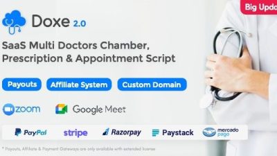 Fixed* Doxe v2.1 SaaS Doctors Chamber, Prescription & Appointment System