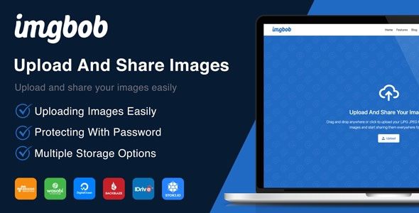 Imgbob (v1.6) Upload And Share Images Platform [Vironeer]
