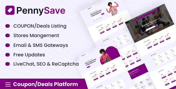 PennySave (v2.0) Coupon/Deals Platform