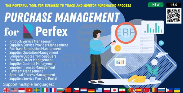 Purchase Management module for Perfex CRM 源码下载