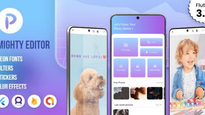 MightyEditor (v3.2.2) Flutter Photo Editor / College App