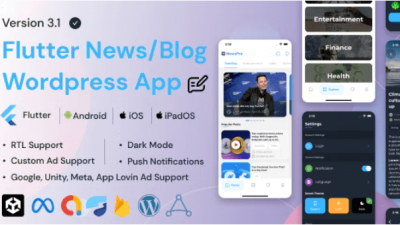 NewsPro v3.5.0 Flutter News App For WordPress