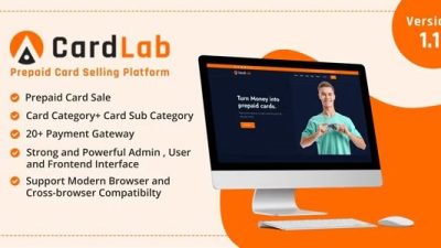 CardLab v2.0 Prepaid Card Selling Platform [Activated]