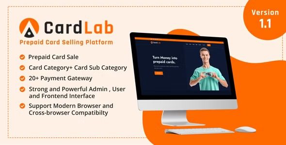 CardLab v2.0 Prepaid Card Selling Platform [Activated]