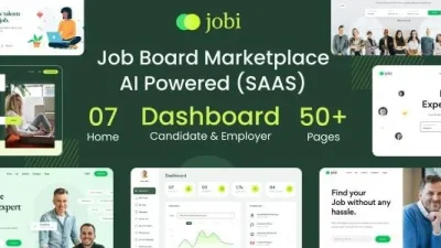 Jobi v1.6 – Job Board Marketplace | AI Powered (SAAS)