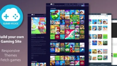 CloudArcade (v1.9.0) Activated – HTML5 / Web Game Portal CMS [NFIX]
