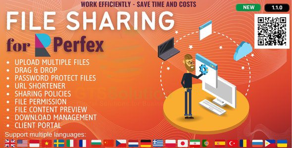File Sharing module for Perfex CRM源码下载