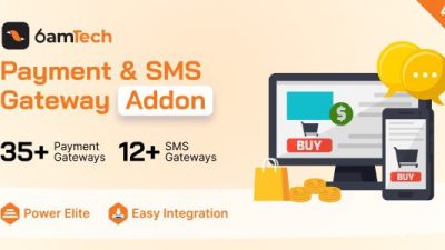 6amTech Payment & SMS Gateway Addon下载