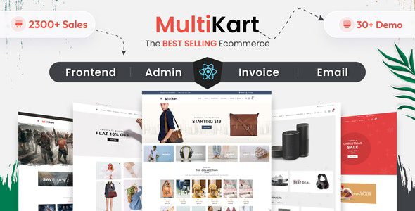 Multikart React eCommerce Template下载