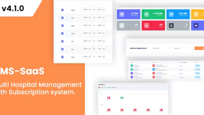 HMS Saas v5.3.0 – Laravel Multi Hospital Management System – HMS Saas Hospital – Appointment Booking