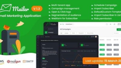 Fixed* Mailer (v1.5) Email Marketing Application