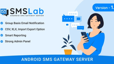 Fixed* SMSLab (v2.0) Android Based SMS Gateway Server