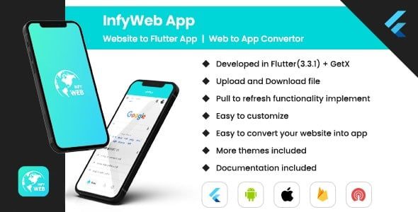 Web to App (13 August 2024) Convert Website to Flutter App | Web View App | Web to App Convertor (Android, iOS)