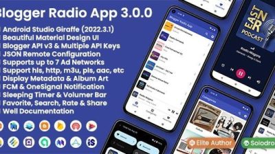 Blogger Radio App v3.1.0 – Blogger API v3