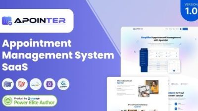 Apointer v1.0 Appointment Management System SaaS