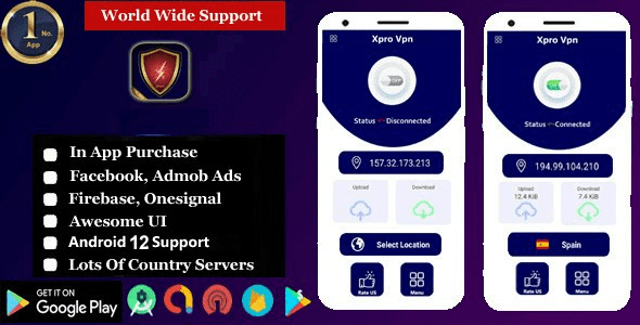 VPN X (v1.0.13) Pro VPN – VPN Unlimited Proxy | Super Fast Free VPN & Secure Hotspot