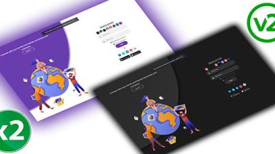 Premium Welcome Page for WoWonder主题下载