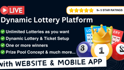 Dynamic Lottery & Competition Platform源码下载