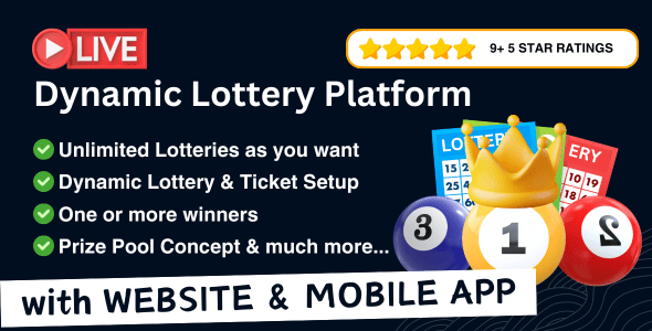 Dynamic Lottery & Competition Platform源码下载