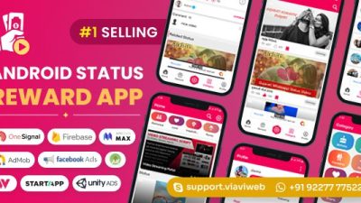 Android Status App With Reward Point源码下载
