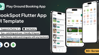 BookSpot UI Template源码下载
