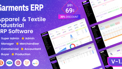 Garments ERP源码下载